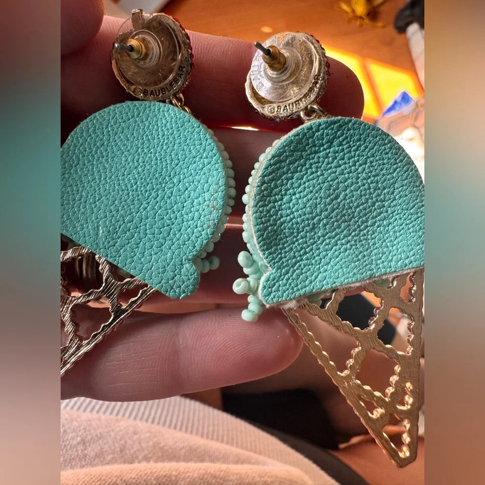 Baublebar ice cream earrings mint green - Picture 6 of 9